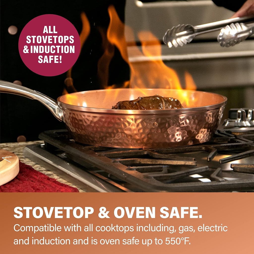 15 Pc Non Stick Ceramic Cookware Set I50630