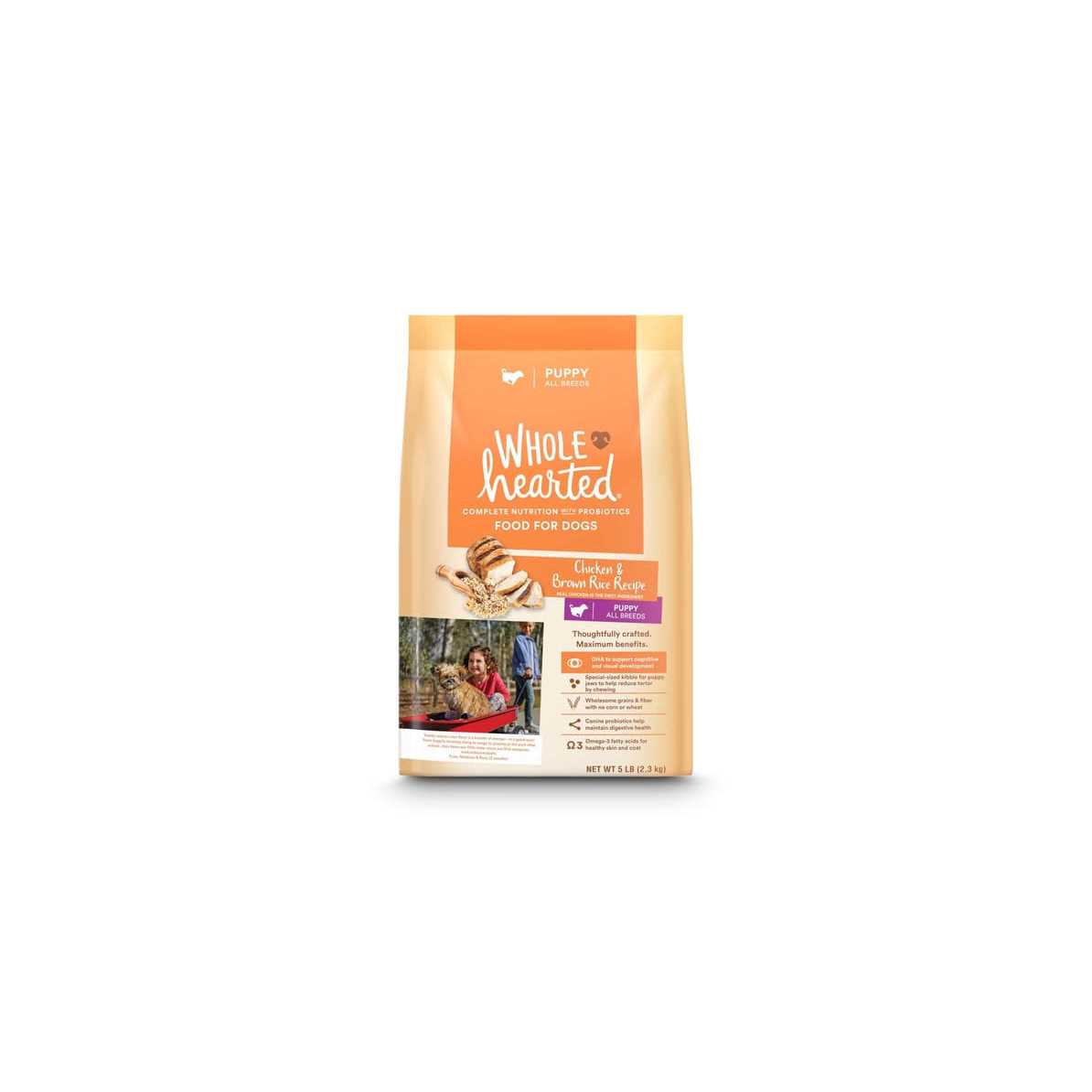 Chicken and Brown Rice Recipe Dry Puppy Food R682