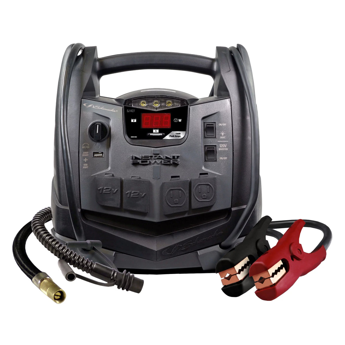 6-in-1 Portable Power Station, 1500A Jump Starter, 150-PSI Compressor Y24962