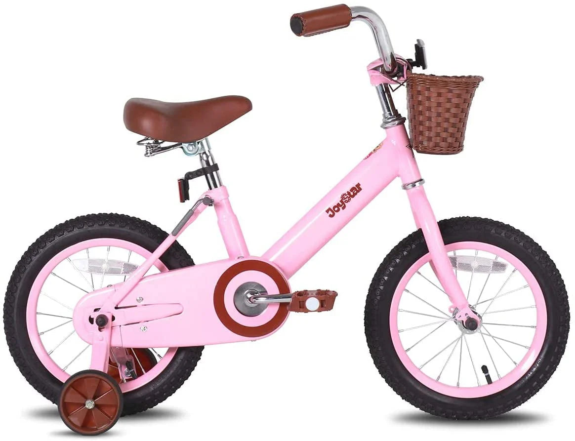 12 & 14 & 16 & 20 Inch Kids Bike with Basket & Training Wheels J139851