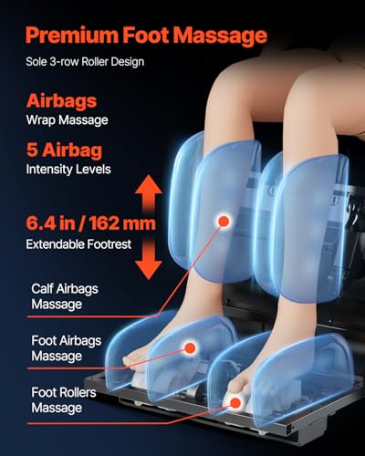 4D Full Body Zero Gravity Massage Chair with Heat L10682