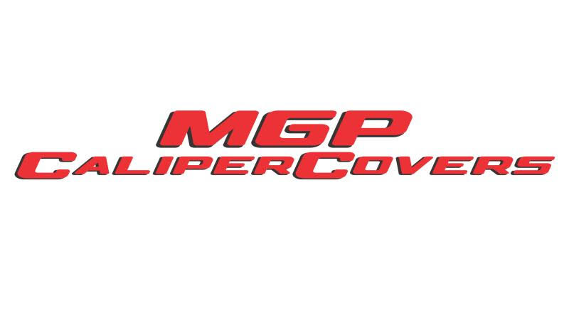 4 Caliper Covers Black Char Mopar Yellow Finish N66343