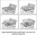 Detachable Stainless Steel Camping Stove C8328