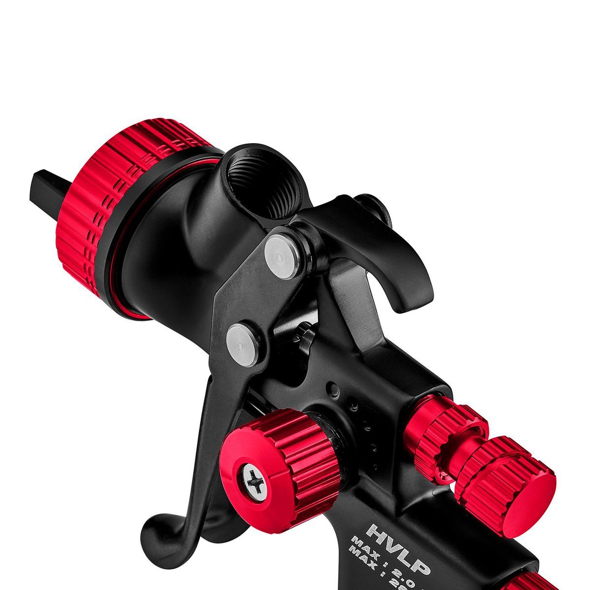 HVLP Gravity Feed Spray Gun with Side Fan Control D29195
