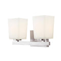 Brushed Nickel 2-Light Bath Light D991552