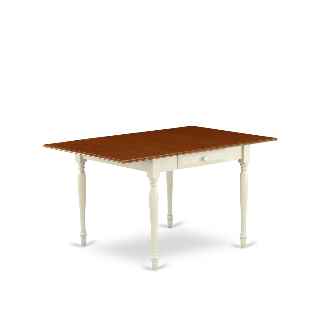 5 Piece Wood Dining Table and Chair Set K14325