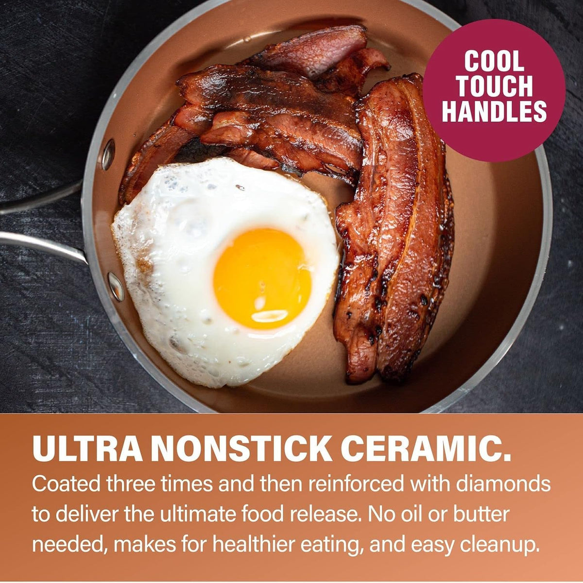 15 Pc Non Stick Ceramic Cookware Set I50630