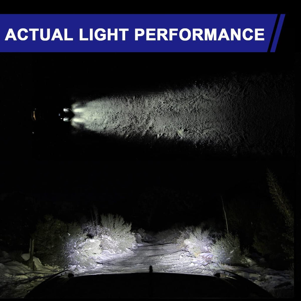 3" SAE Driving Lights White Sport Beam LED Pods with TIR Optics, Pair L996779