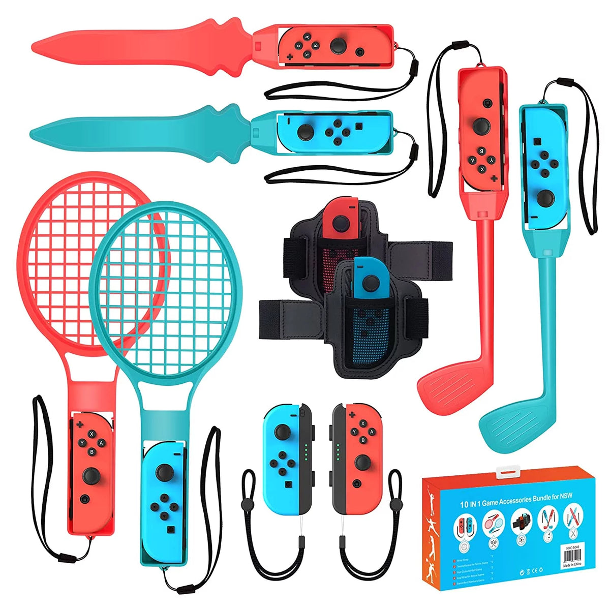Switch Sports 10 in 1 Accessories Kit L4362