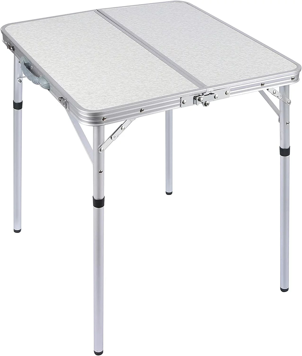 Small Square Folding Table 2 Foot Portable Aluminum Camping Table V9628