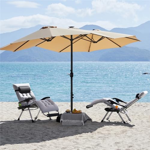Zero Gravity Chair Set of 2 Reclining Outdoor Lounge Chairs Gray Q176