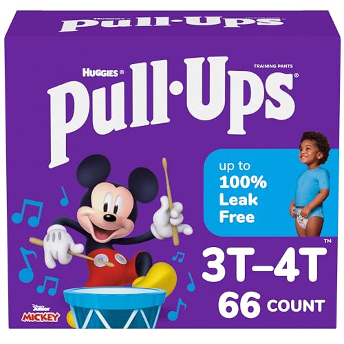 Boys' Potty Training Pants 3T-4T 112 Count W457272