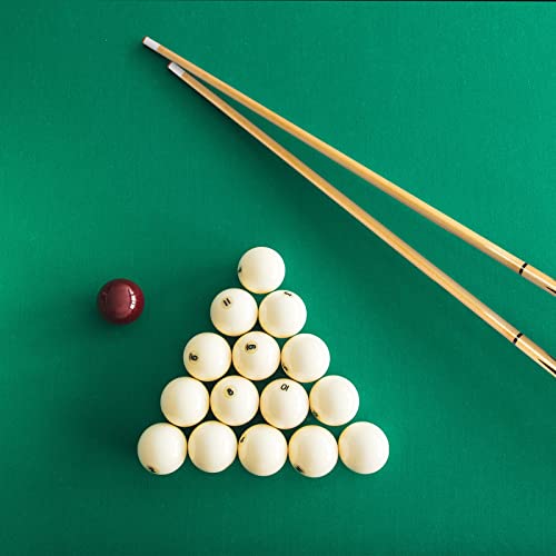 2 Piece 58 Inch 12 oz 13 mm Hardwood Pool Cue W517