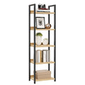 5 Tier Black Bookshelf I82173