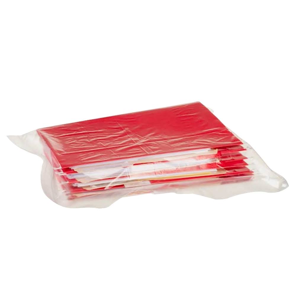 Clear Flat Poly Bags 9W x 14H 3 Mil Case of 500 V3994