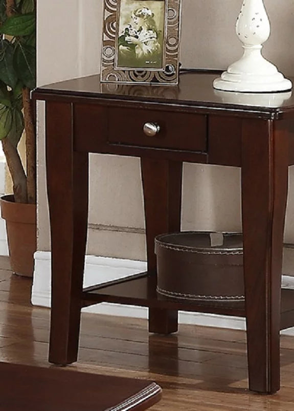 Modern Wooden Brown End Table N674