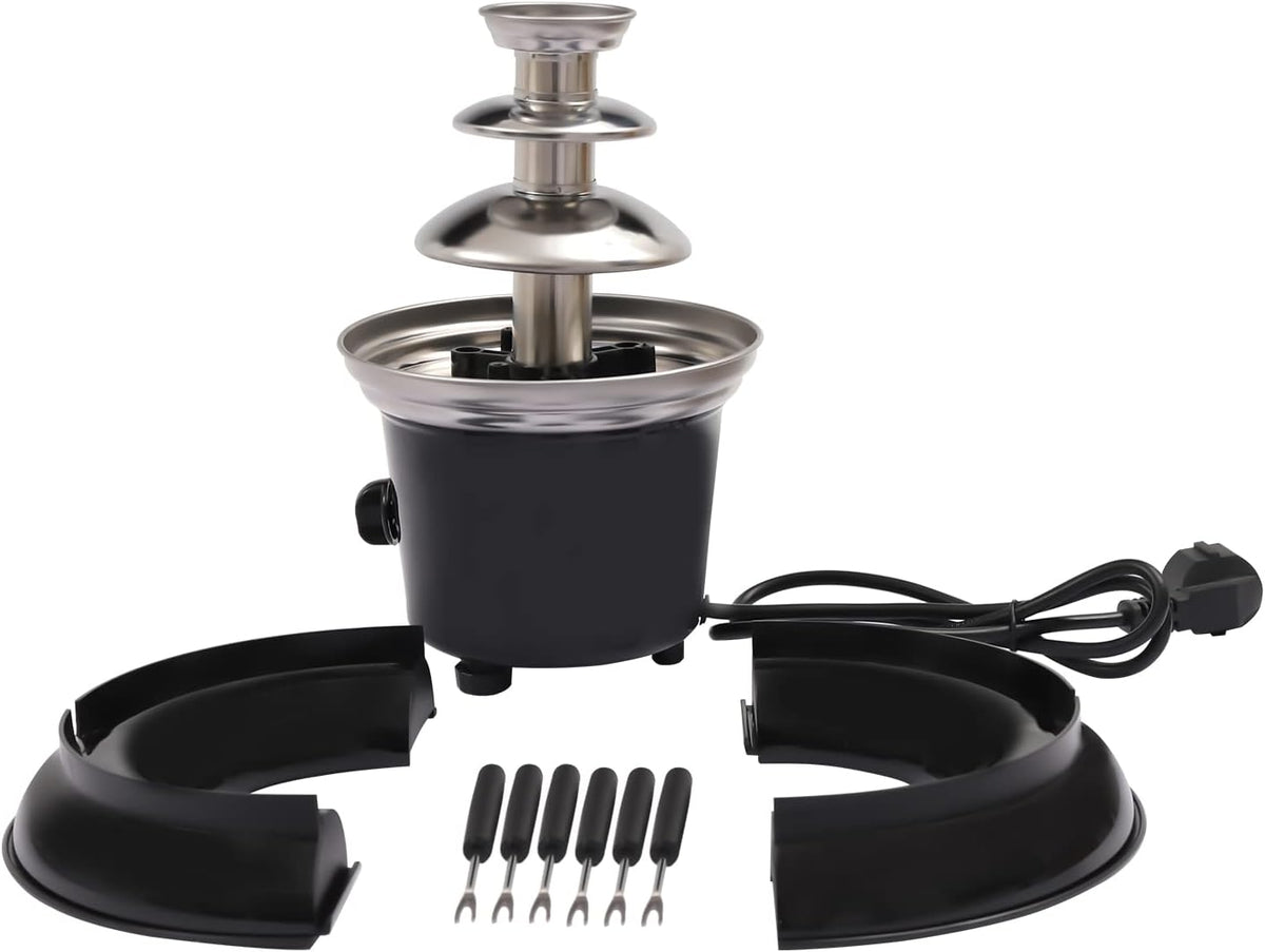 3 Tiers Stainless Steel Chocolate Fondue Fountain M41262