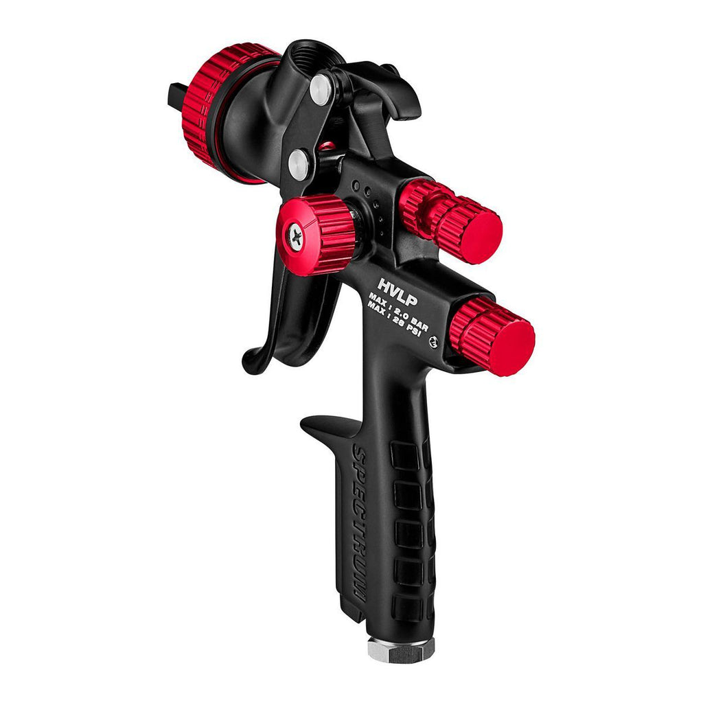 HVLP Gravity Feed Spray Gun with Side Fan Control D29195