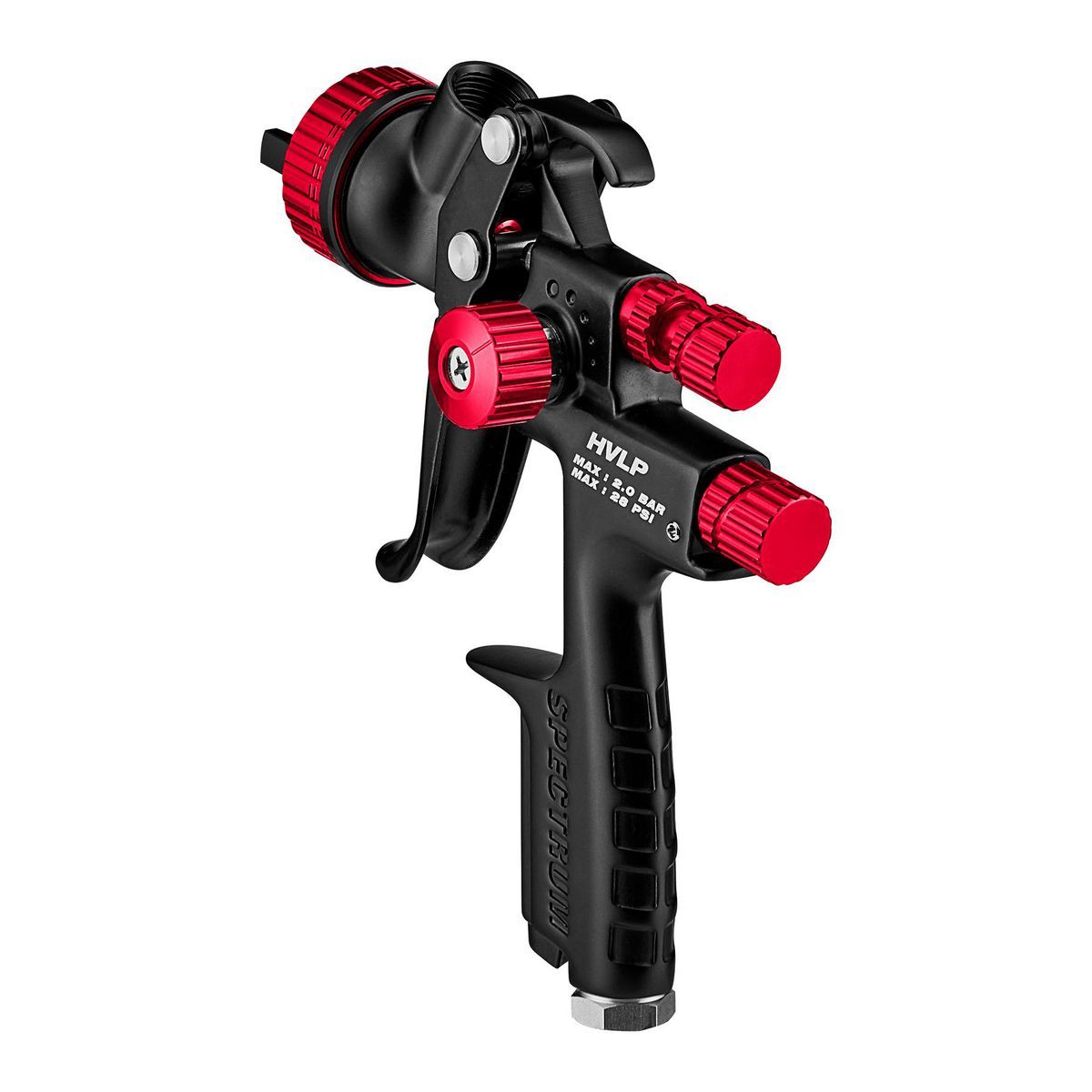 HVLP Gravity Feed Spray Gun with Side Fan Control D29195