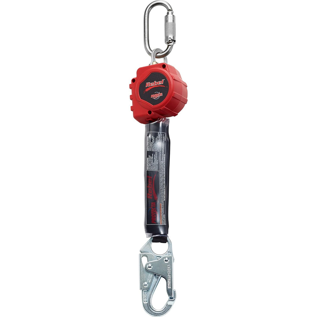 Self Retracting Lifeline with Steel Snap Hook and Carabiner V26165
