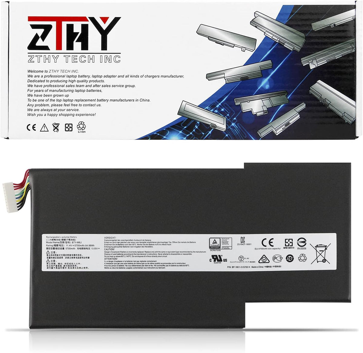 Laptop Battery Pack of 2 Z1418