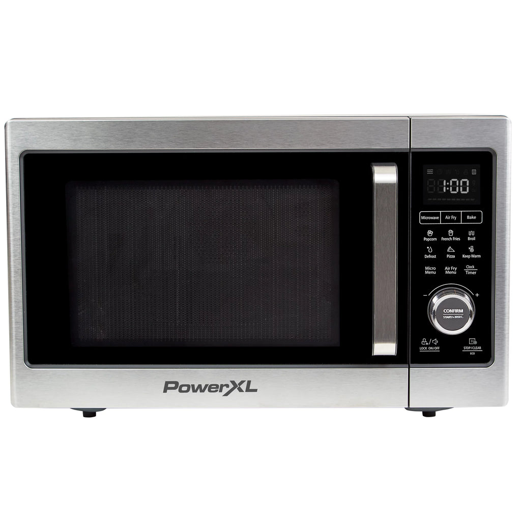 Stainless Steel Black Microwave Air Fryer D76754
