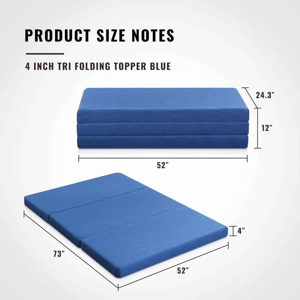 4'' Twin Memory Foam Mattress F21636