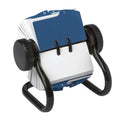Black Rotary Card File with 250 Cards and 24 A-Z Guides H43564