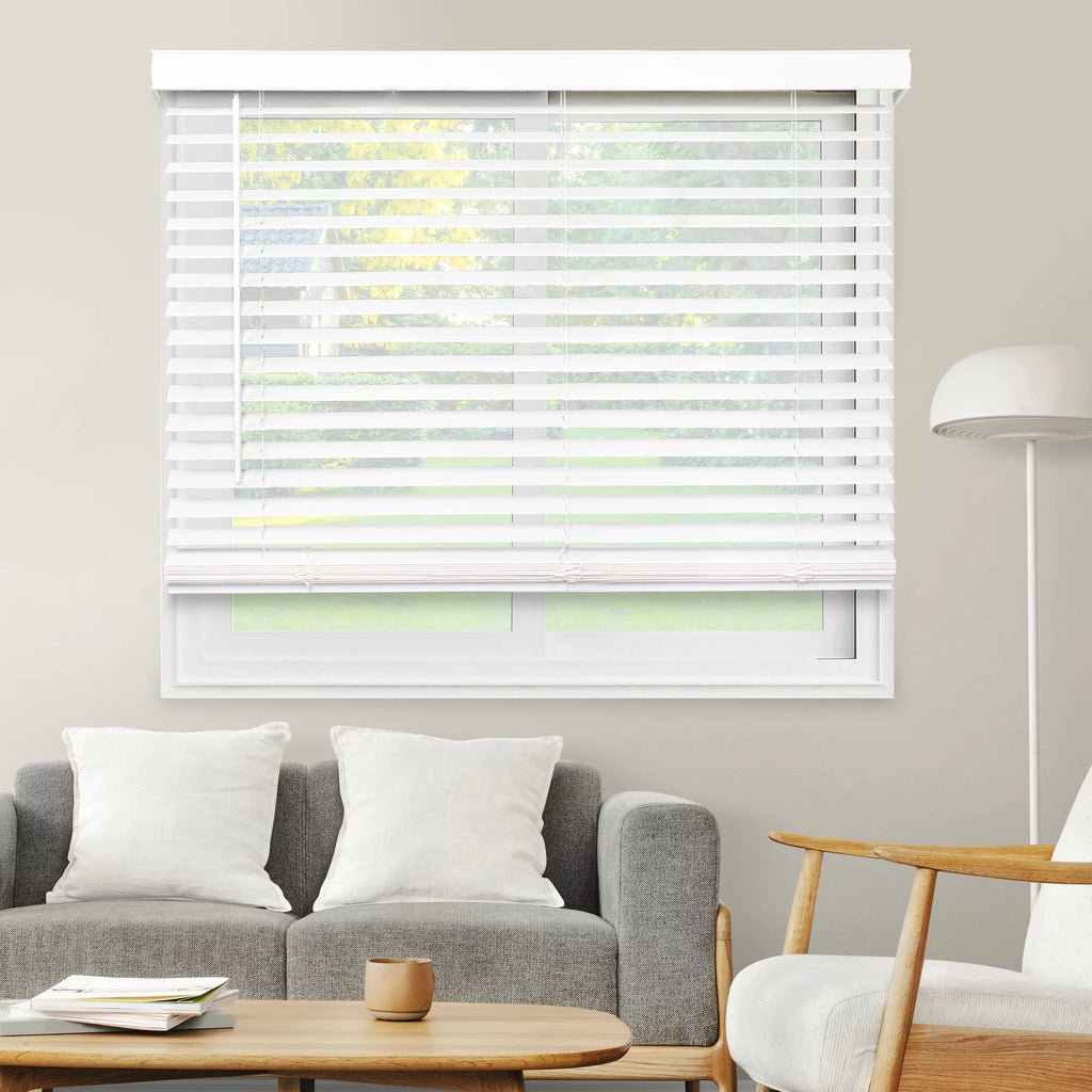 2" Cordless Faux Wood Blinds H4109