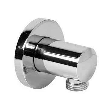 Unfinished Brushed Brass Wall Supply Elbow X16858