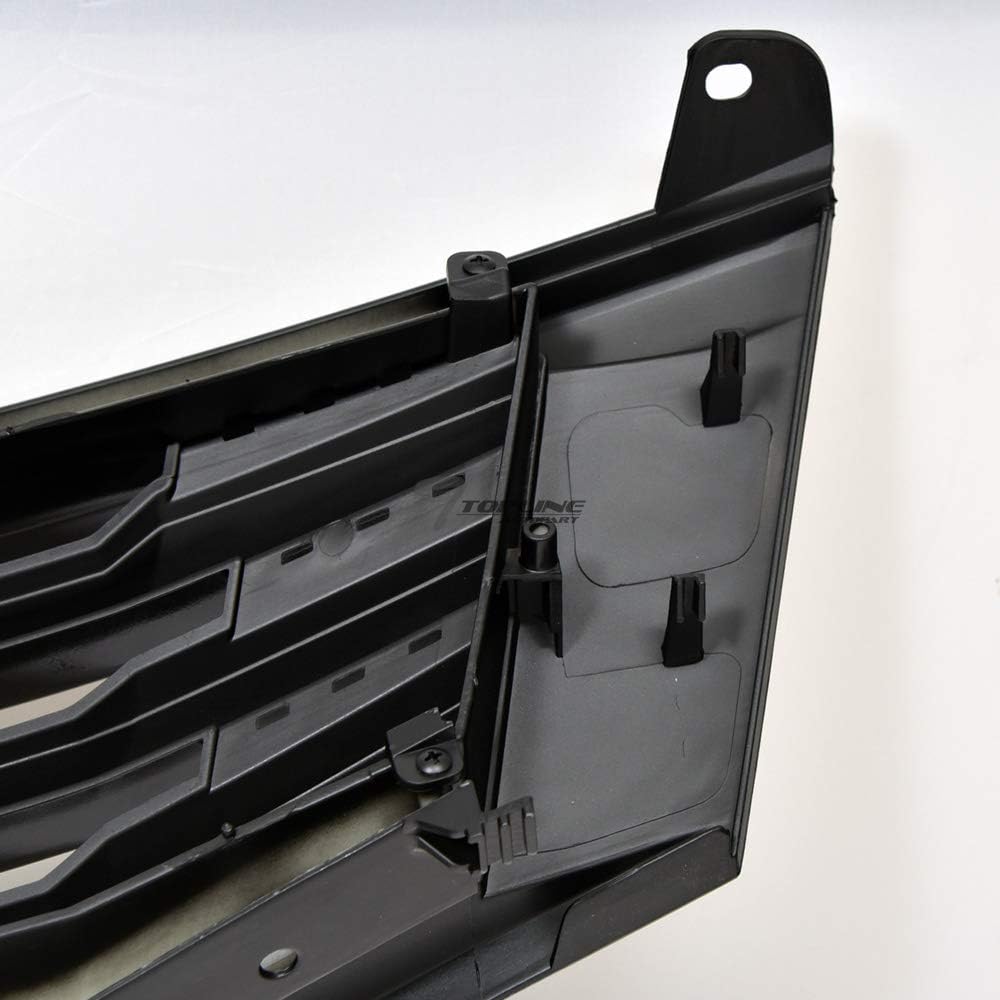 Glossy Black Front Grille Pack of 2 E7609