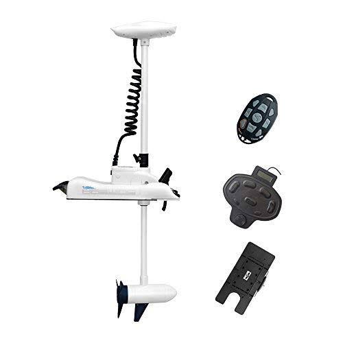 12V 55lbs Bow Mount Electric Trolling Motor with Foot Control with Quick Release Bracket H777