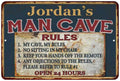 Green 8x12 Metal Sign O390582