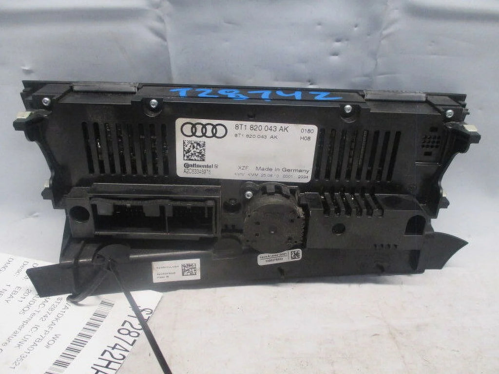Pre-Owned Audi Q5 AC Heater Temperature Control Unit N8480