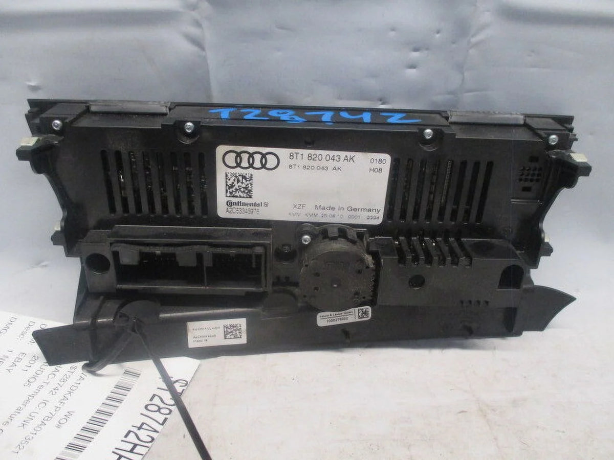 Pre-Owned Audi Q5 AC Heater Temperature Control Unit N8480