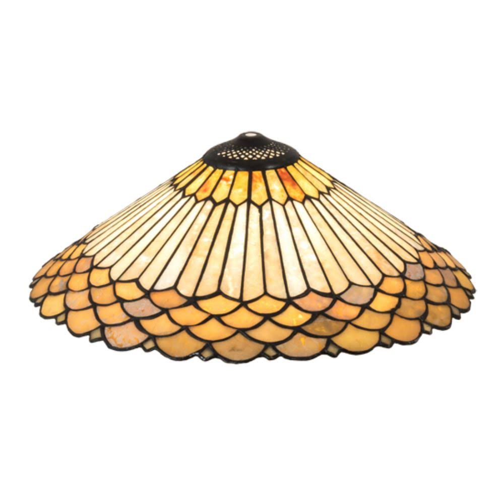17 in. Wide Fishscale Jadestone Shade U23528
