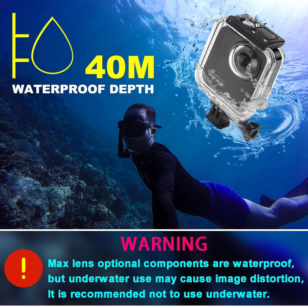 Waterproof Underwater Diving Protective Housing Case with Bracket Accessories V3292