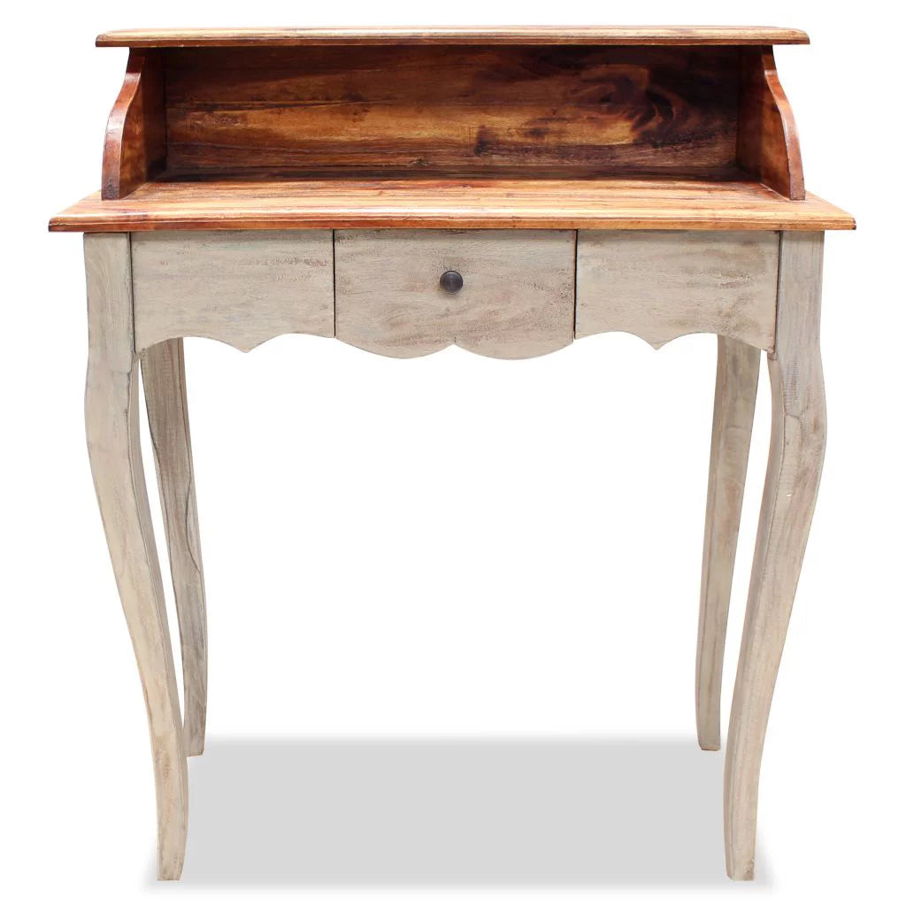 Solid Reclaimed Wood Writing Desk X291