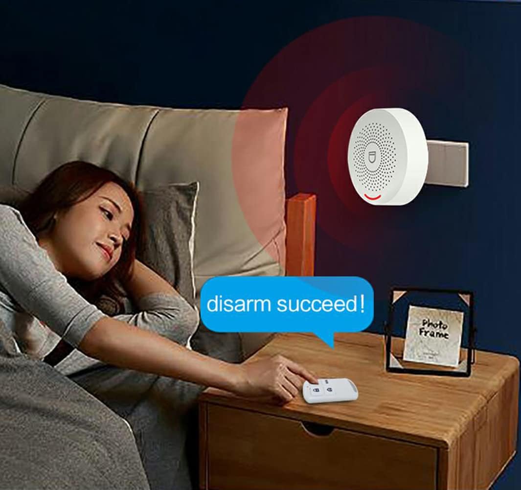 DIY Home Wi-Fi Alarm Kit with Motion Detector, Door/Window Sensor, Siren G4853