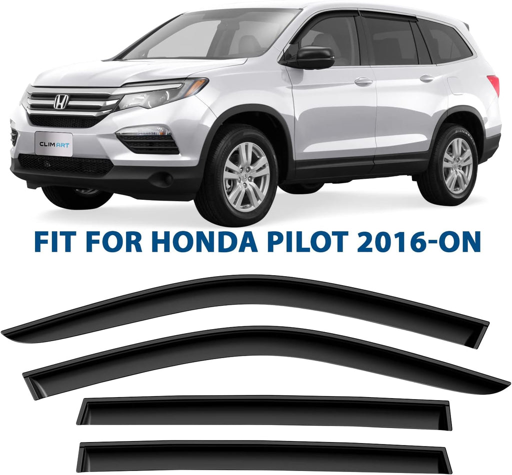 4pcs Rain Guards for Honda Pilot 2016-2022 L772