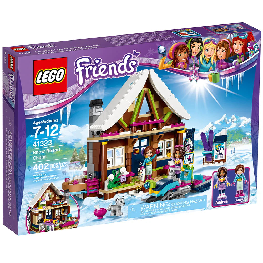 Snow Resort Chalet 402 Pieces K656