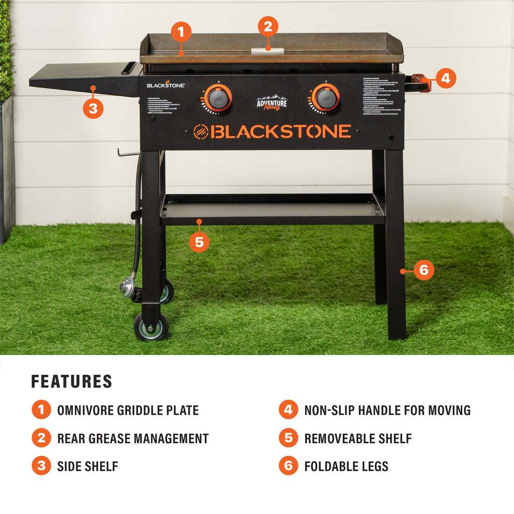 2-Burner Propane Griddle F467675