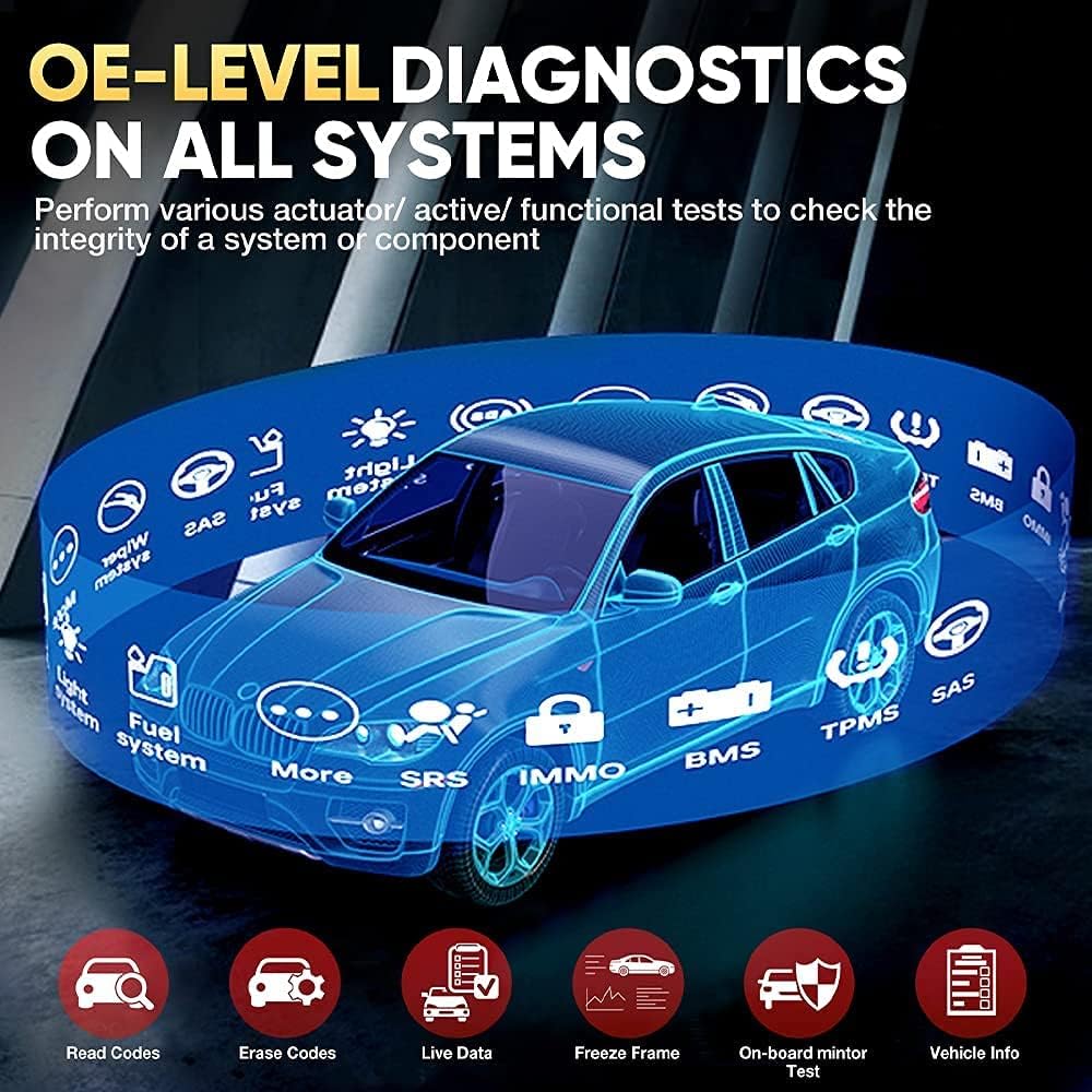 Bi-Directional Control Full Systems Automotive Scan Tool T88364