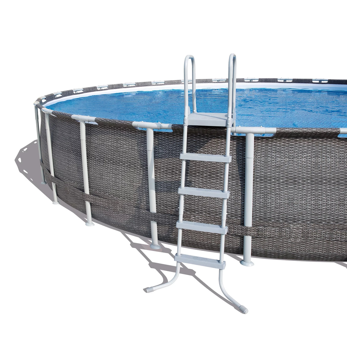 Power Steel Pool Set with Pump, Ladder and Cover J285