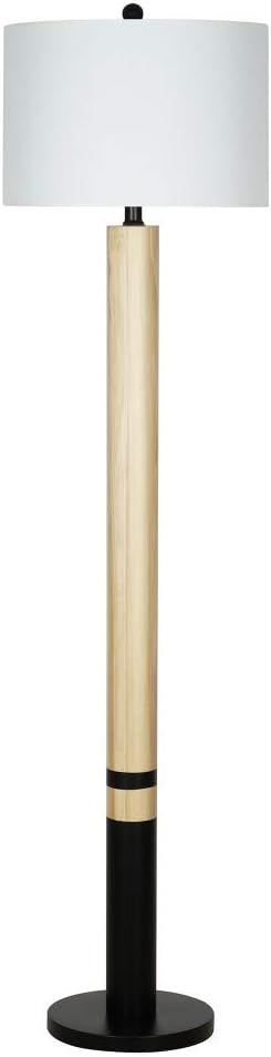 Wood Floor Lamp with LED Bulb V4270