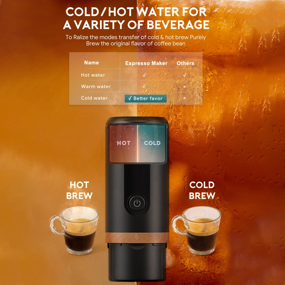Portable 9 Bar Rechargeable Espresso Machine K588