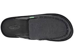 Dark Charcoal Slip-On Shoes Z352