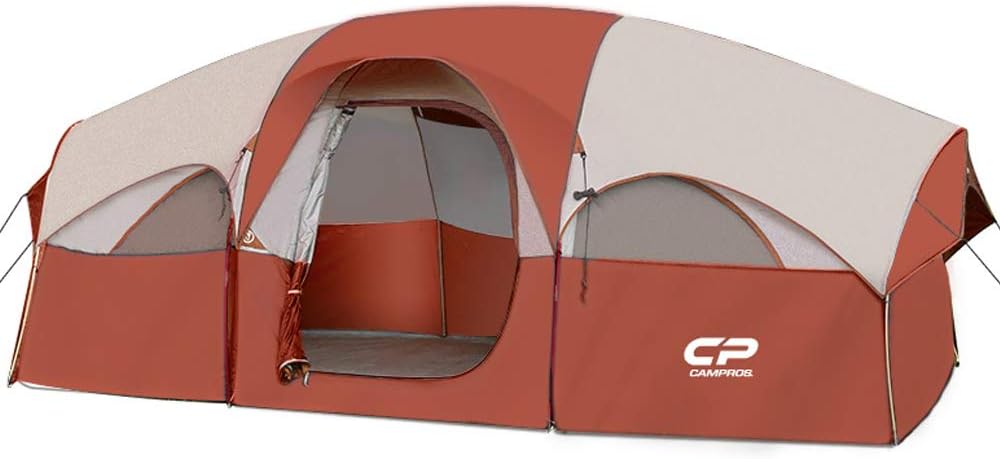 8 Person Waterproof Windproof Family Tent with Carry Bag L1115