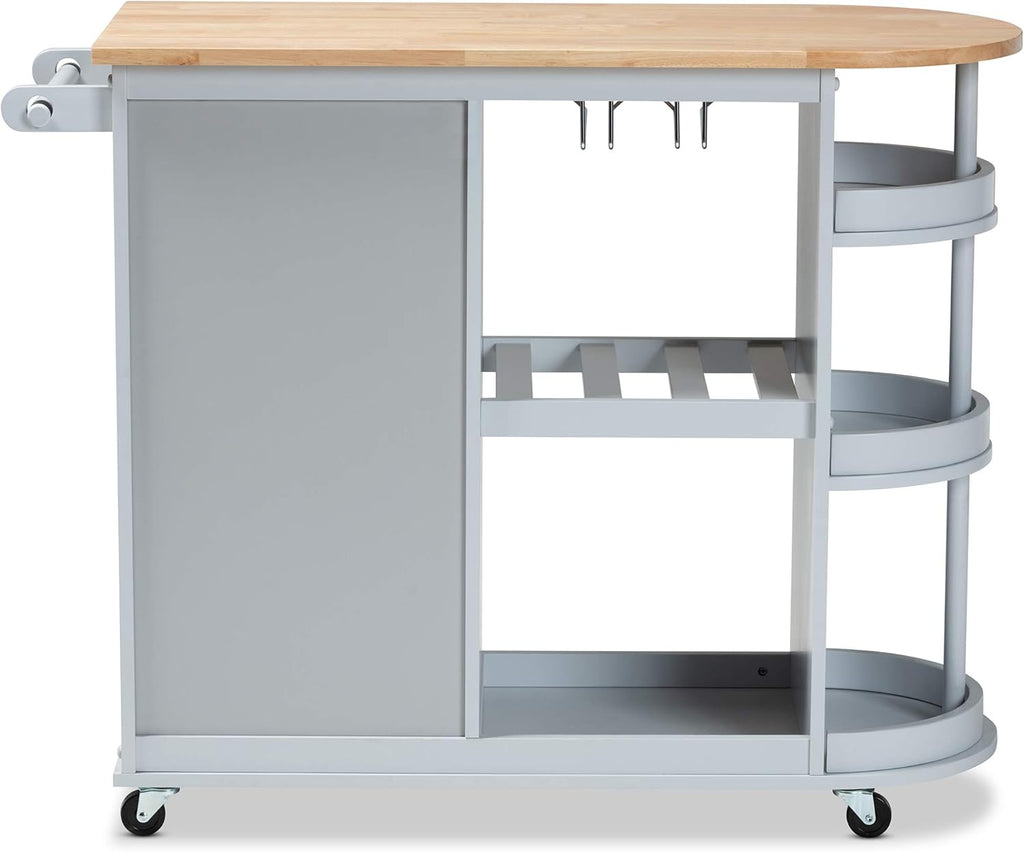 Light Grey Natural Trolleys and Carts Q92092