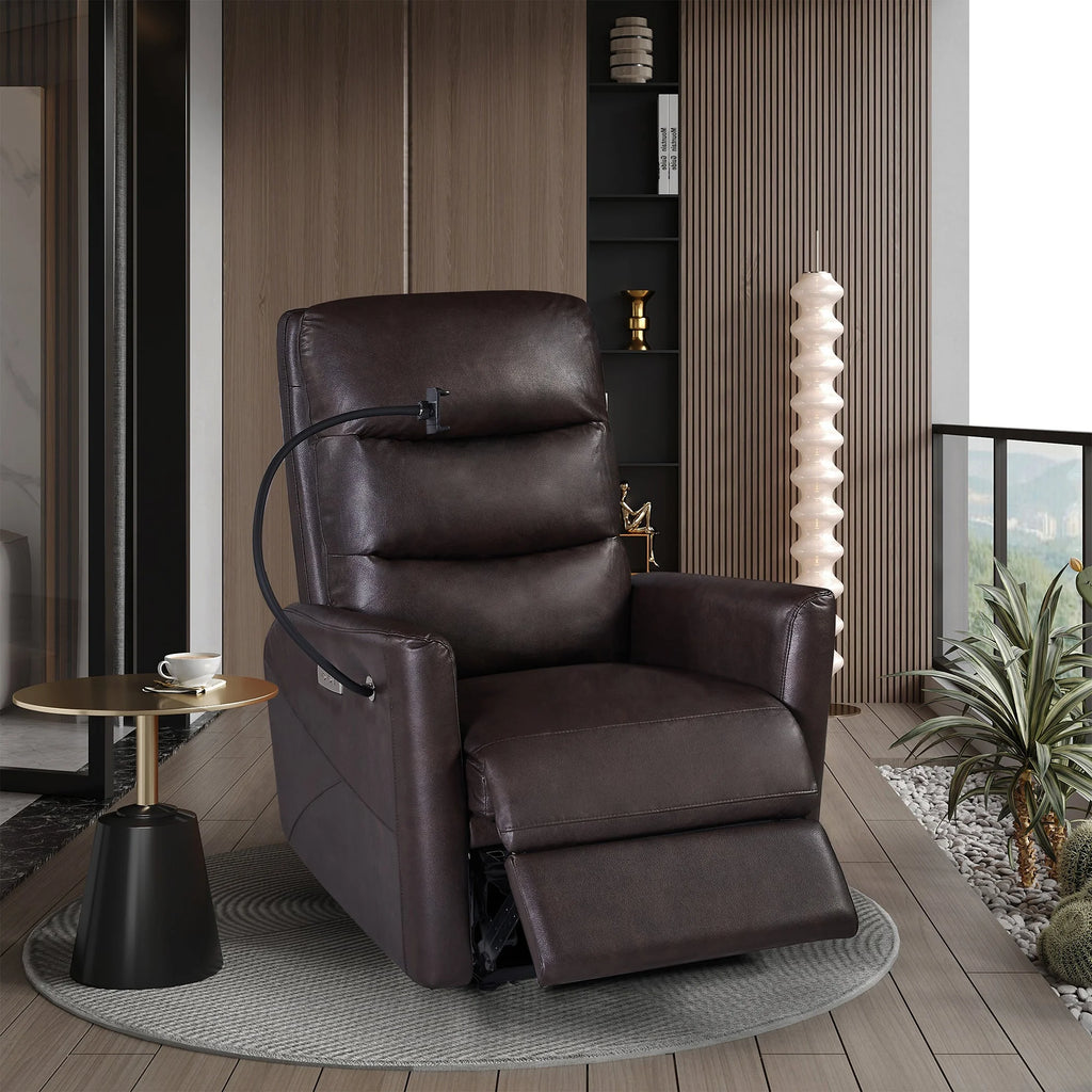 Brown Power Recliner Chair L2634